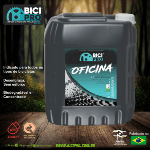Desengraxante OFICINA - 20 Litros - pH Alcalino - Biodegradável