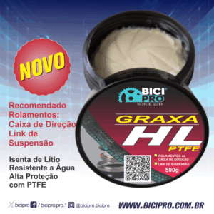 Graxa HL- PTFE - 500g - SYNTHETIC - Caixa de Direção e Links de Suspensão