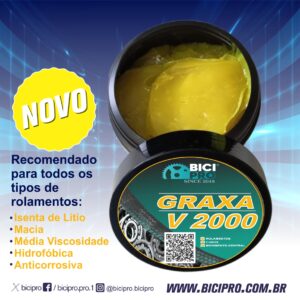 Graxa V2000 - 250g - Isenta de Lítio