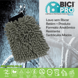 Luva de Limpeza MICROFIBRA Tentáculos Macios- BICIPRO
