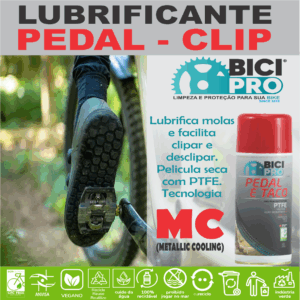 Pedal e Taco PTFE Lubrificante - Spray 150mL